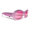 Lunettes disco rose à paillettes, accessoire disco Lunettes disco rose à paillettes, accessoire disco