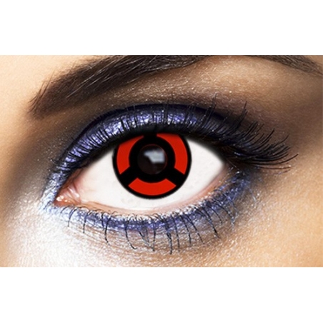 Lentilles Mangekyou Sharingan, adoptez le regard d'Izuna du manga Naruto  - Lentilles fantaisie