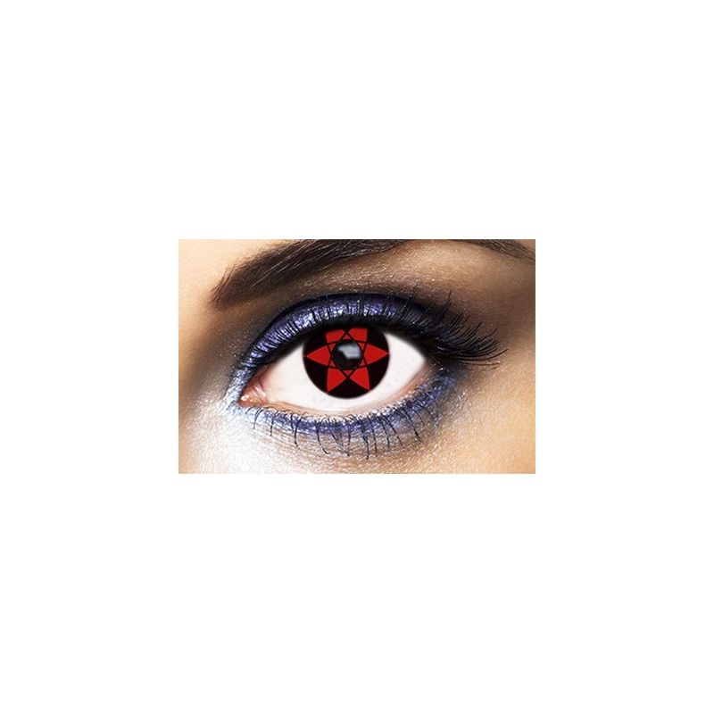 Naurto - paie de lentilles Mangekyou Sharingan Sasuke, un regard digne des personnages du manga
