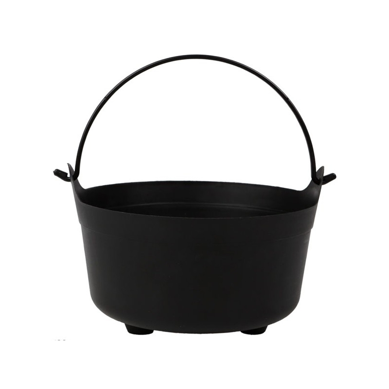 Chaudron noir de 24 cm de diamètre idéal pour réaliser votre décoration pour halloween