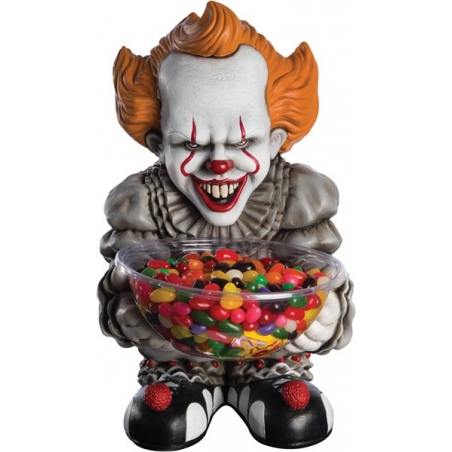 Pot à bonbons clown Ça un bel objet de décoration pour les fans du film Ça