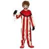 déguisement de clown tueur rouge et blanc pour garçon de 5 à 12 ans - costume Halloween déguisement de clown tueur rouge et blanc pour garçon de 5 à 12 ans - costume Halloween