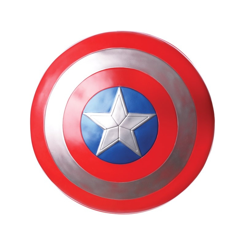 Bouclier Captain America 61 cm sous licence officielle Marvel
