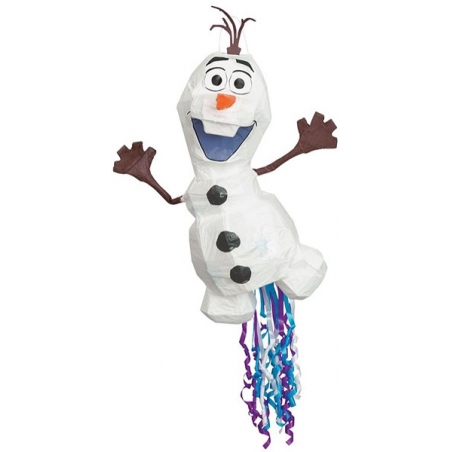 Pinata Olaf, une décoration festive idéale fêter un anniversaire sur le thème Disney la reine des neiges Pinata Olaf, une décoration festive idéale fêter un anniversaire sur le thème Disney la reine des neiges