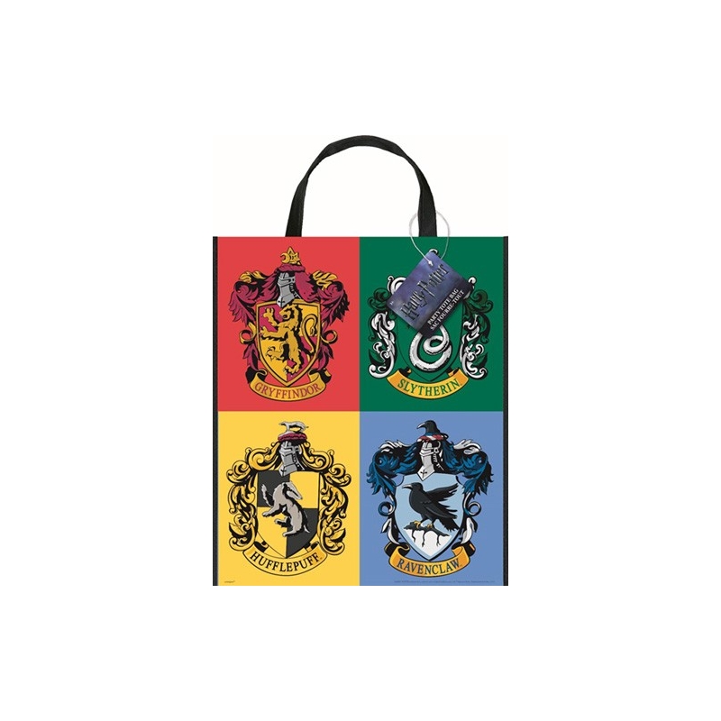 Sac cadeau en plastique Harry Potter idéal pour permettre à vos invités d'emporter quelques bonbons - Anniversaire Harry Potter