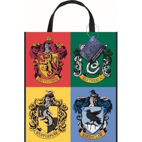 Sac cadeau en plastique Harry Potter idéal pour permettre à vos invités d'emporter quelques bonbons - Anniversaire Harry Potter