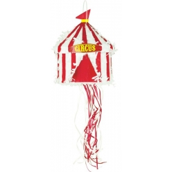 Pinata circus, une jolie pinata sur le thème du cirque pour vos fêtes d'anniversaire