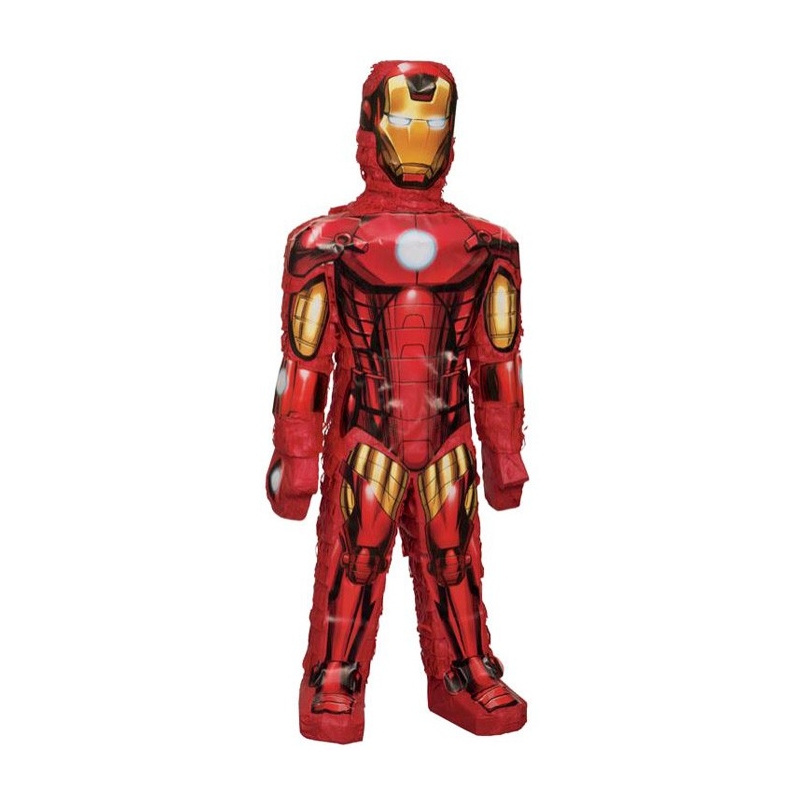 Pinata Iron Man idéale pour décorer et animer sa fête d'anniversaire sur le thème Marvel Avengers