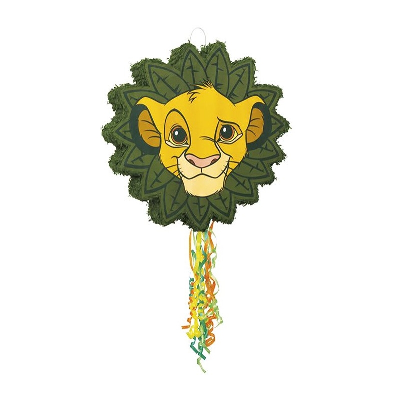 Pinata Disney le roi lion idéale pour la réalisation d'une décoration de fête d'anniversaire Disney