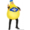 déguisement bouteille d'Orangina jaune pour homme déguisement bouteille d'Orangina jaune pour homme