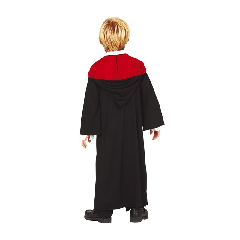 Cape de sorcier à capuche pour enfant de 3 à 12 ans, idéal pour se déguiser en Harry Potter lors d'une fête costumée