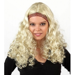perruque femme hippie