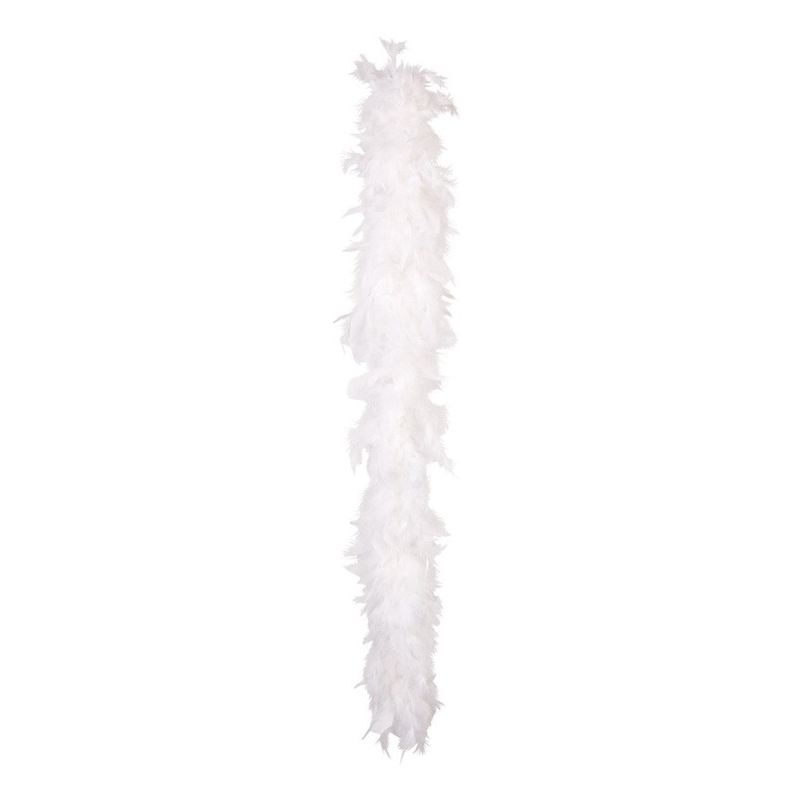 Boa en plumes blanches 45 gr
