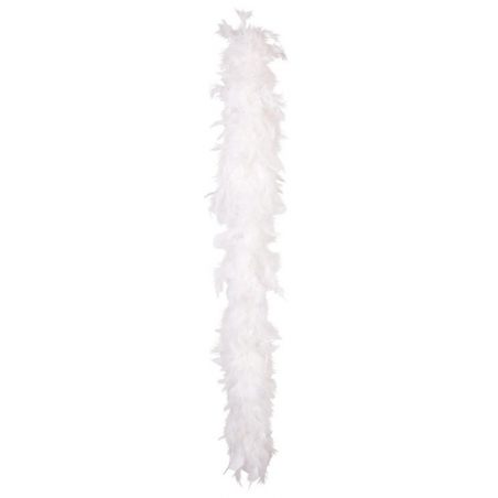 Boa en plumes blanches 45 gr