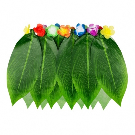 Jupe en fausses feuilles de bananier, accessoire tenue Hawaïenne 