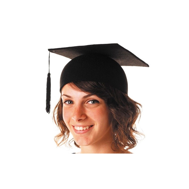 Chapeau de diplômé idéal pour fêter une remise de diplôme 