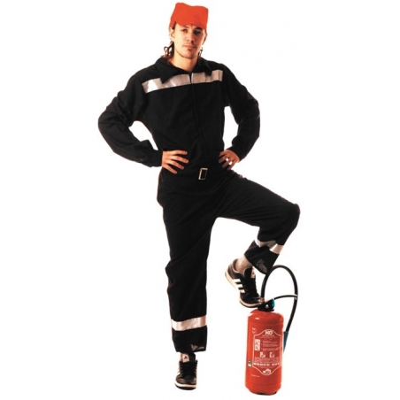 Déguisement de pompier pour homme, incarnez un pompier français à l'occasion d'une soirée sur le thème des métiers Déguisement de pompier pour homme, incarnez un pompier français à l'occasion d'une soirée sur le thème des métiers