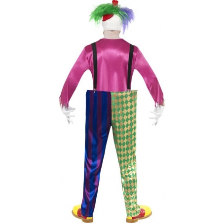 Costume de clown tueur pour adulte - Halloween circus