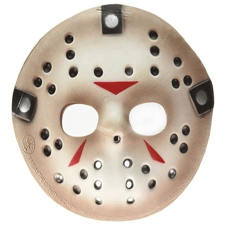 Masque Jason Vendredi 13, demi-masque en mousse sous licence officielle