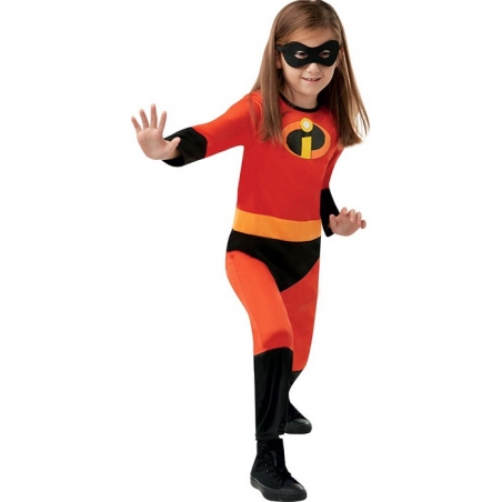 déguisement pour fille "Les indestructible", un costume Disney conçu pour les 3 à 8 ans