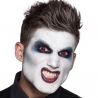 Paire de lentilles rouge avec halo noir utilisable pendant 3 mois idéale pour réaliser un maquillage Halloween Paire de lentilles rouge avec halo noir utilisable pendant 3 mois idéale pour réaliser un maquillage Halloween