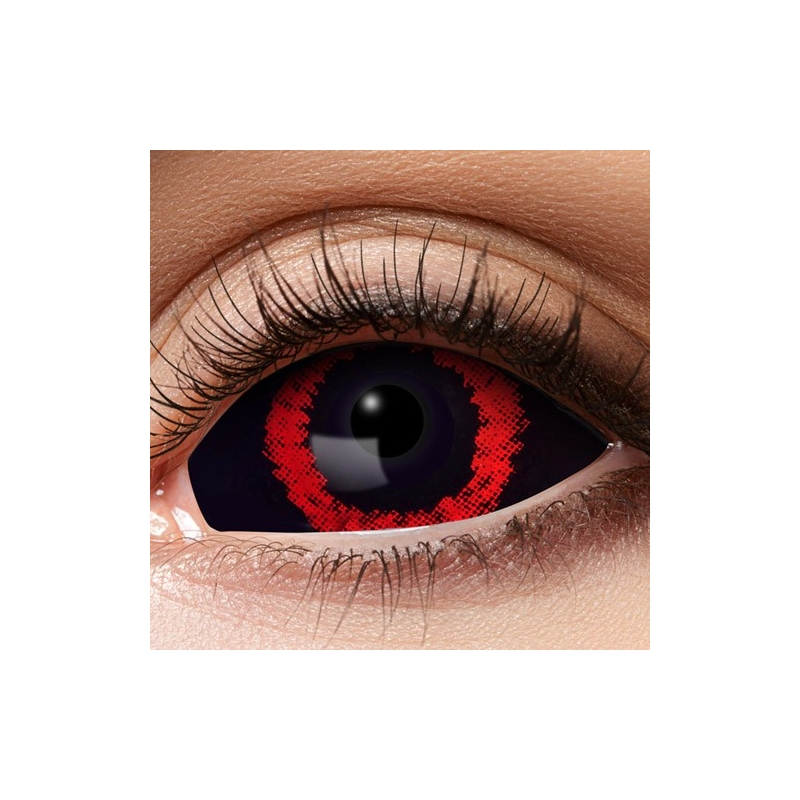 Lentilles Sclera Rouge et Noir offrez un regard digne des personnages du manga Tokyo Ghoul