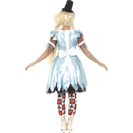 deguisement halloween, alice au pays des merveilles adulte