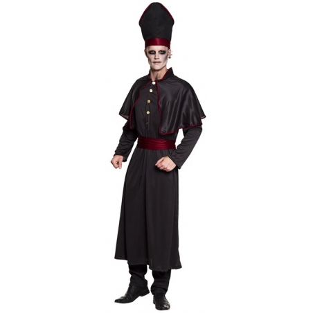 Déguisement de prêtre exorciste pour homme idéal pour se déguiser pour Halloween Déguisement de prêtre exorciste pour homme idéal pour se déguiser pour Halloween