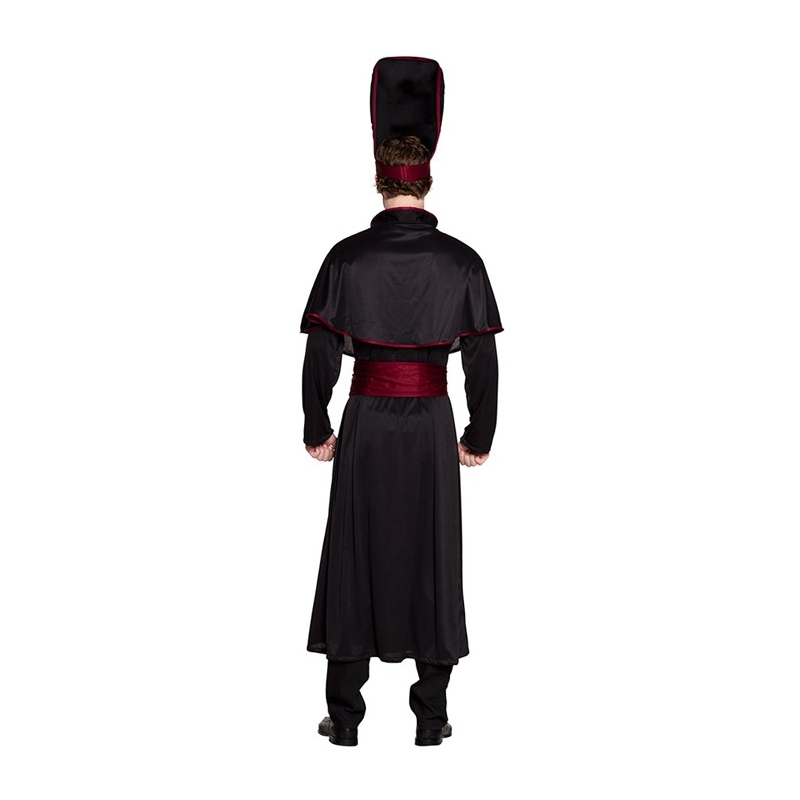 Déguisement de cardinal Halloween, un costume également disponible en grande taille pour homme