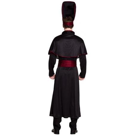 Déguisement de cardinal Halloween, un costume également disponible en grande taille pour homme Déguisement de cardinal Halloween, un costume également disponible en grande taille pour homme