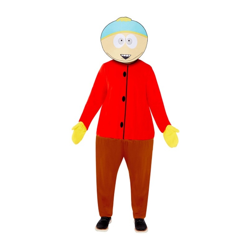 Déguisement de Cartman pour adulte sous licence officielle South Park avec combinaison et masque
