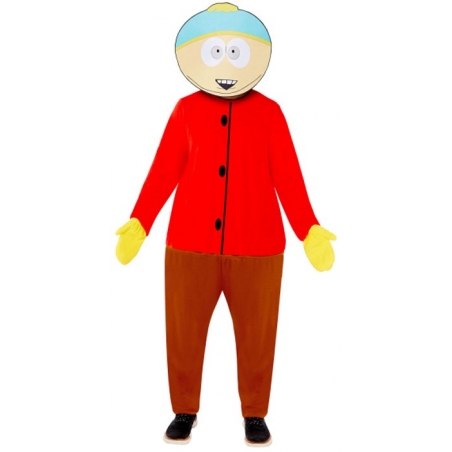 Déguisement de Cartman pour adulte sous licence officielle South Park avec combinaison et masque Déguisement de Cartman pour adulte sous licence officielle South Park avec combinaison et masque