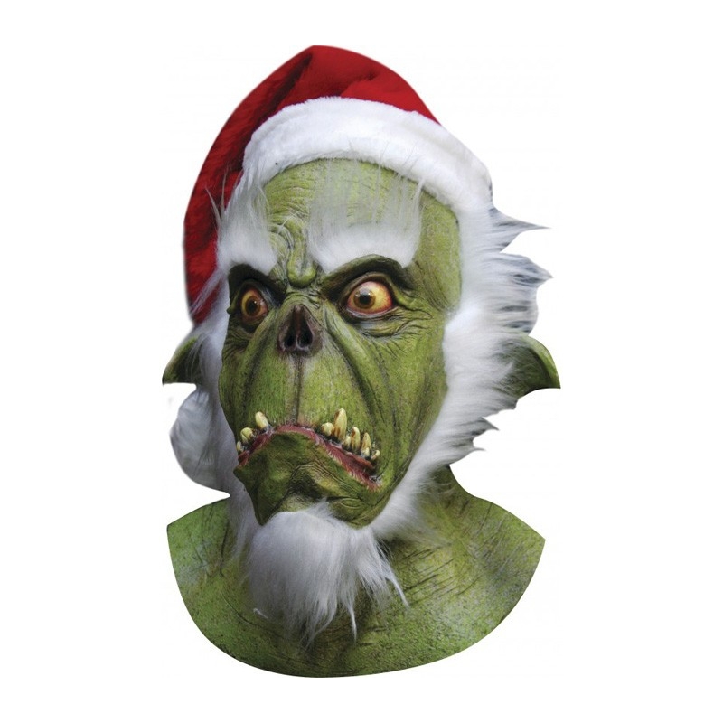 Masque du Grinch, incarnez un personnage orignal lors des fêtes de Noël