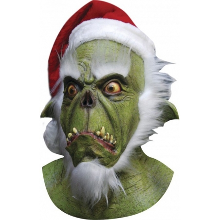 Masque du Grinch, incarnez un personnage orignal lors des fêtes de Noël