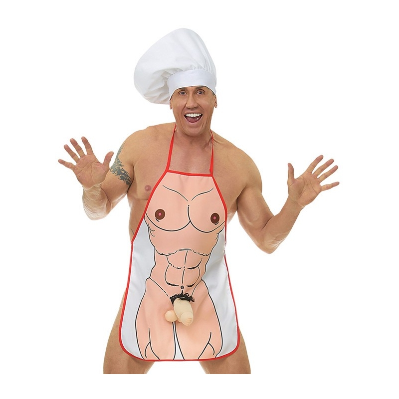 tablier rigolo avec zizi, une idée de cadeau originale pour votre cuisinier préféré