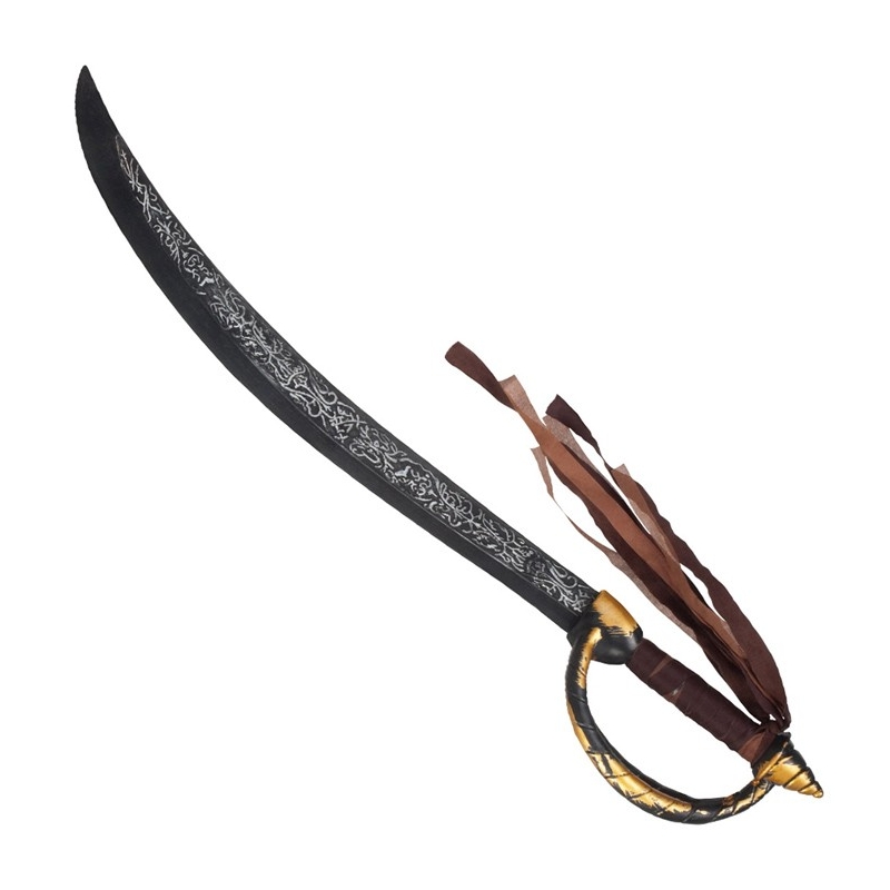 Épée de pirate d'environ 70 cm de long idéale pour accessoiriser votre déguisement de pirate