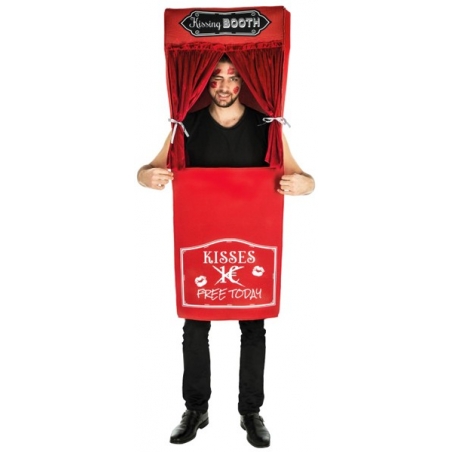 Déguisement de cabine à bisous, un costume idéal pour fêter son enterrement de vie de célibataire - EVG / EVJF Déguisement de cabine à bisous, un costume idéal pour fêter son enterrement de vie de célibataire - EVG / EVJF