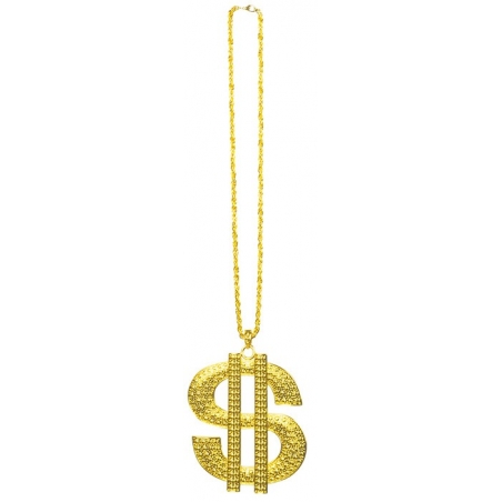 Pendentif Dollar en or, un dollar géant pour rendu bling bling à souhait