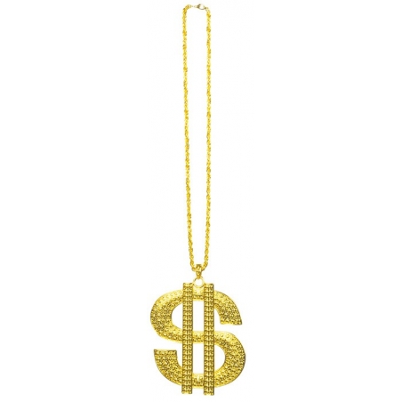 Pendentif Dollar en or, un dollar géant pour rendu bling bling à souhait Pendentif Dollar en or, un dollar géant pour rendu bling bling à souhait