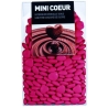 Dragées au chocolat en forme de cœur de couleur framboise - 200 gr Dragées au chocolat en forme de cœur de couleur framboise - 200 gr
