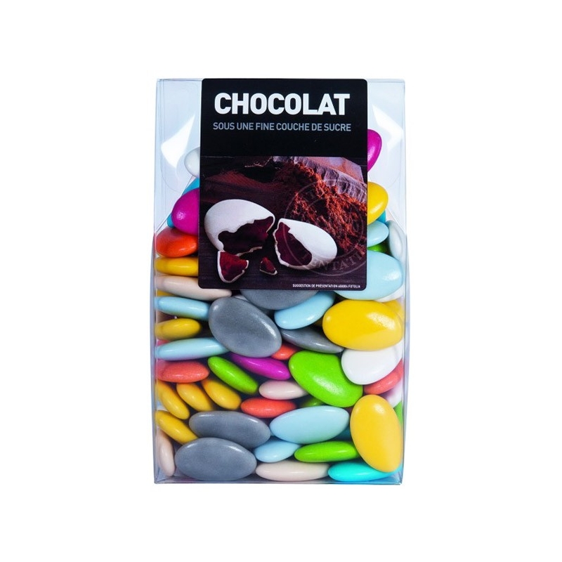 Dragées au chocolat de toutes les couleurs - 500 gr