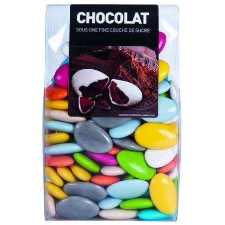 Dragées au chocolat de toutes les couleurs - 500 gr