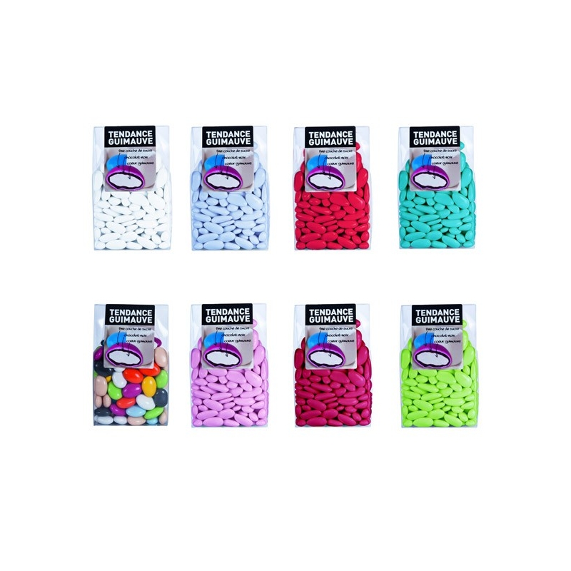 Dragées à la guimauve différents coloris disponibles