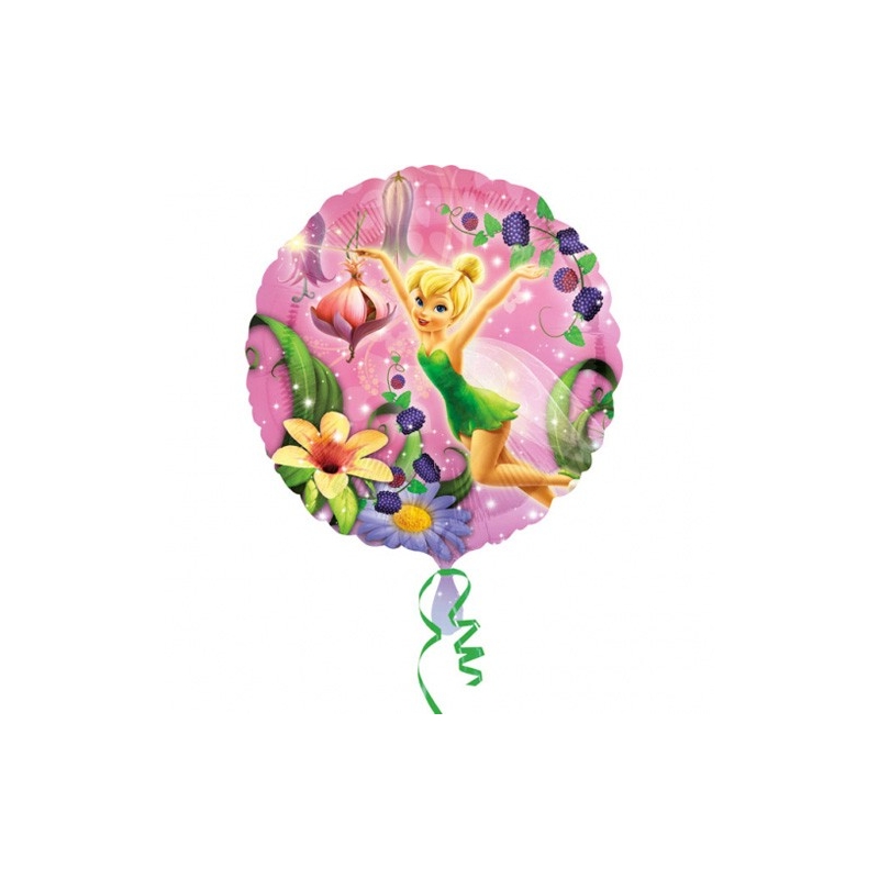 Ballon Hélium La Fée Clochette 43 cm idéal pour compléter une décoration d'anniversaire Disney