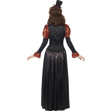 costume femme vampire halloween, victorian vampiress punk