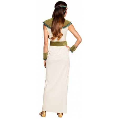 Robe égyptienne pour femme avec accessoires idéal pour incarner Cléopâtre