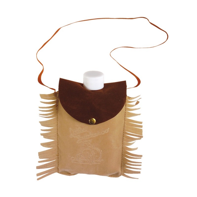 Sacoche Indienne avec gourde idéale pour accessoiriser votre déguisement d'indien