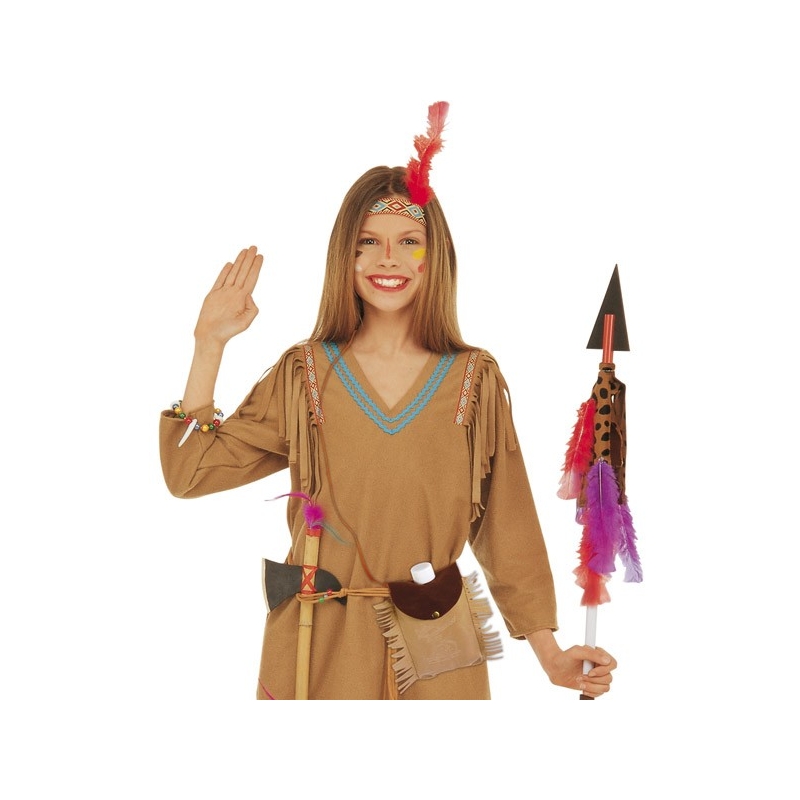 Idée d'accessoire pour votre déguisement d'indienne avec la sacoche Indienne avec gourde