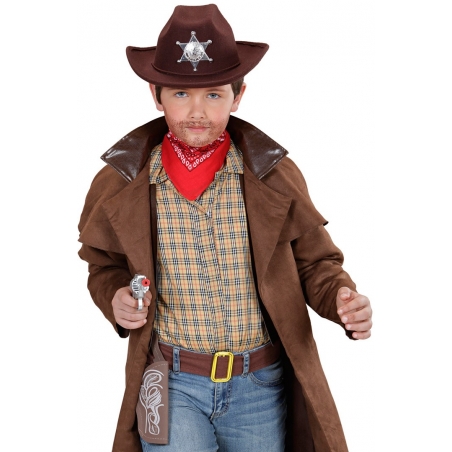 Ceinture avec pistolet de Cowboy idée de déguisement pour enfant