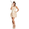 Déguisement Charleston Chic avec robe, gants et bandeau - Années 20 Déguisement Charleston Chic avec robe, gants et bandeau - Années 20
